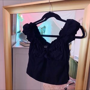 I.AM.GIA Naomi Top. Black, Medium.